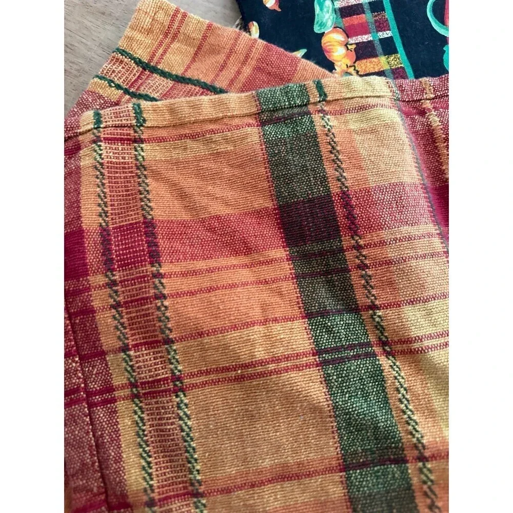 Two Fall Kitchen Linens